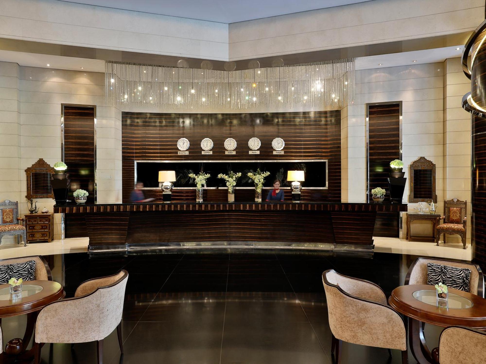 Grand Millennium Dubai Hotel Exterior photo The lobby of the hotel